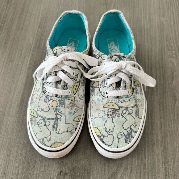 Vans kids Llama Taco party low top sneakers shoes size 5 - Picture 3 of 11